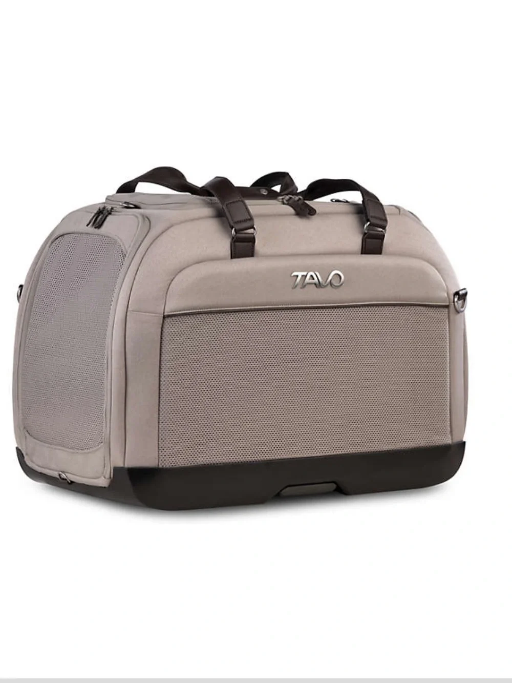 Tavo Pets Hendrick Pet Car Seat and Flexible Carrier in Tawny new open box $350